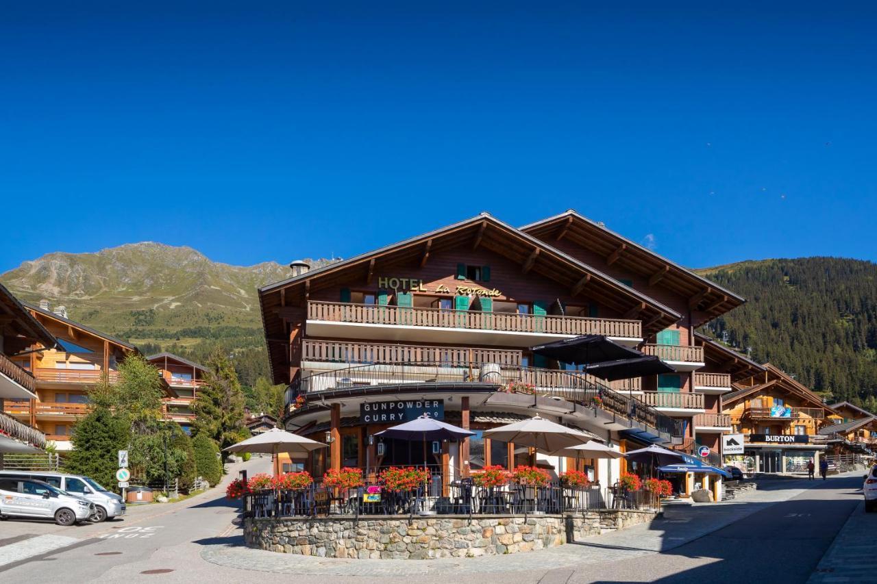 Hotel La Rotonde Verbier Bagian luar foto