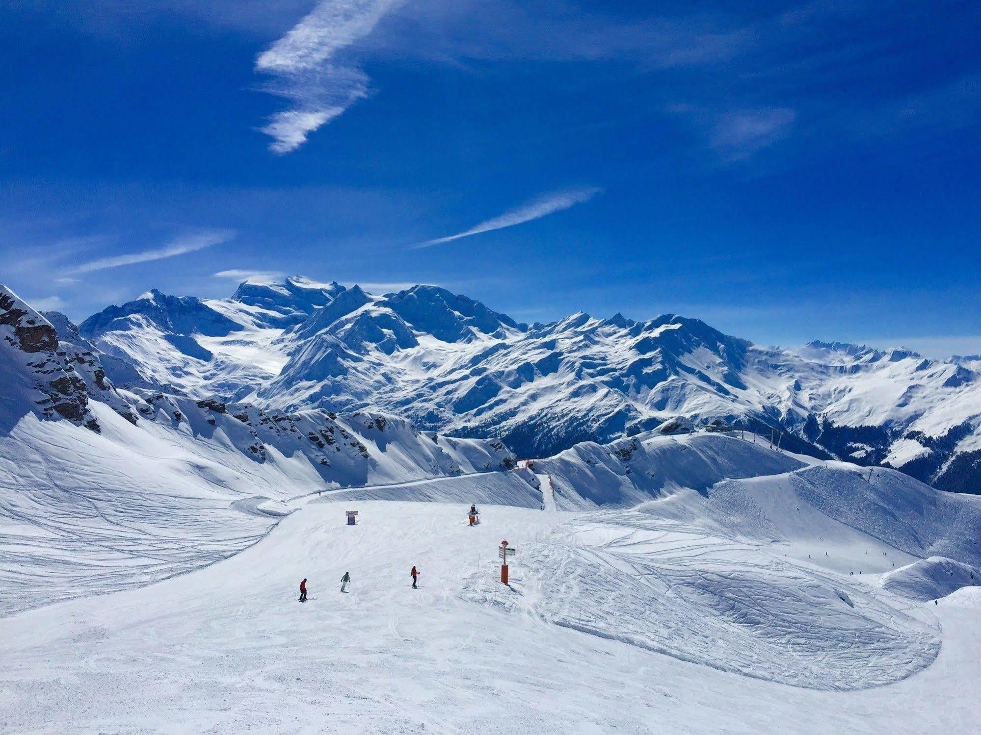 Hotel La Rotonde Verbier Bagian luar foto