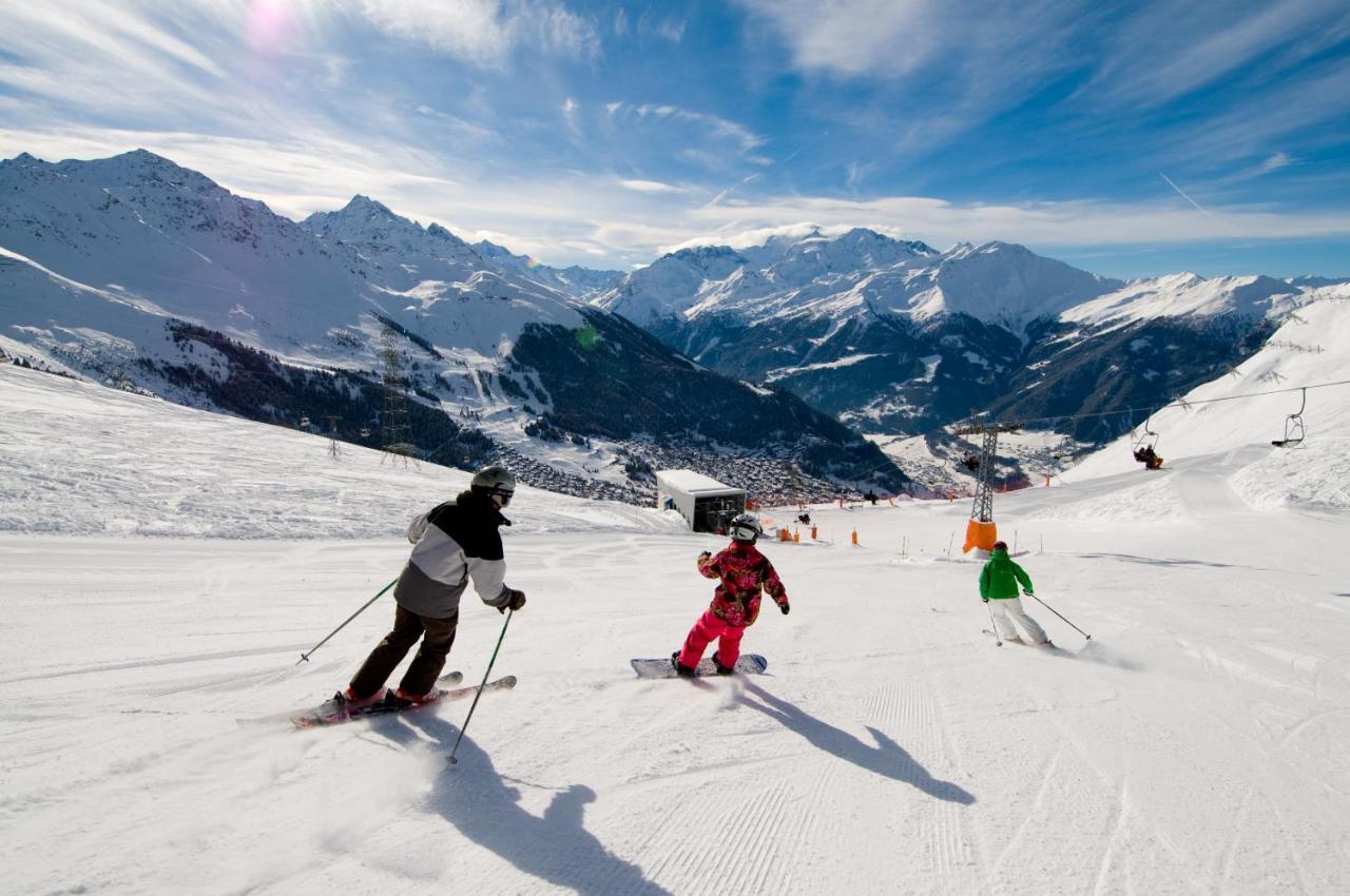 Hotel La Rotonde Verbier Bagian luar foto