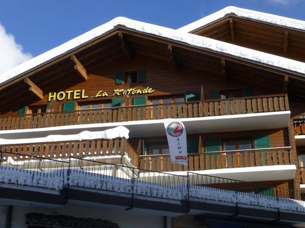 Hotel La Rotonde Verbier Bagian luar foto