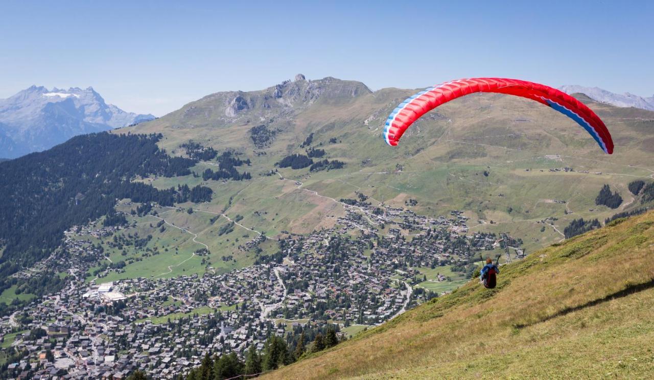 Hotel La Rotonde Verbier Bagian luar foto