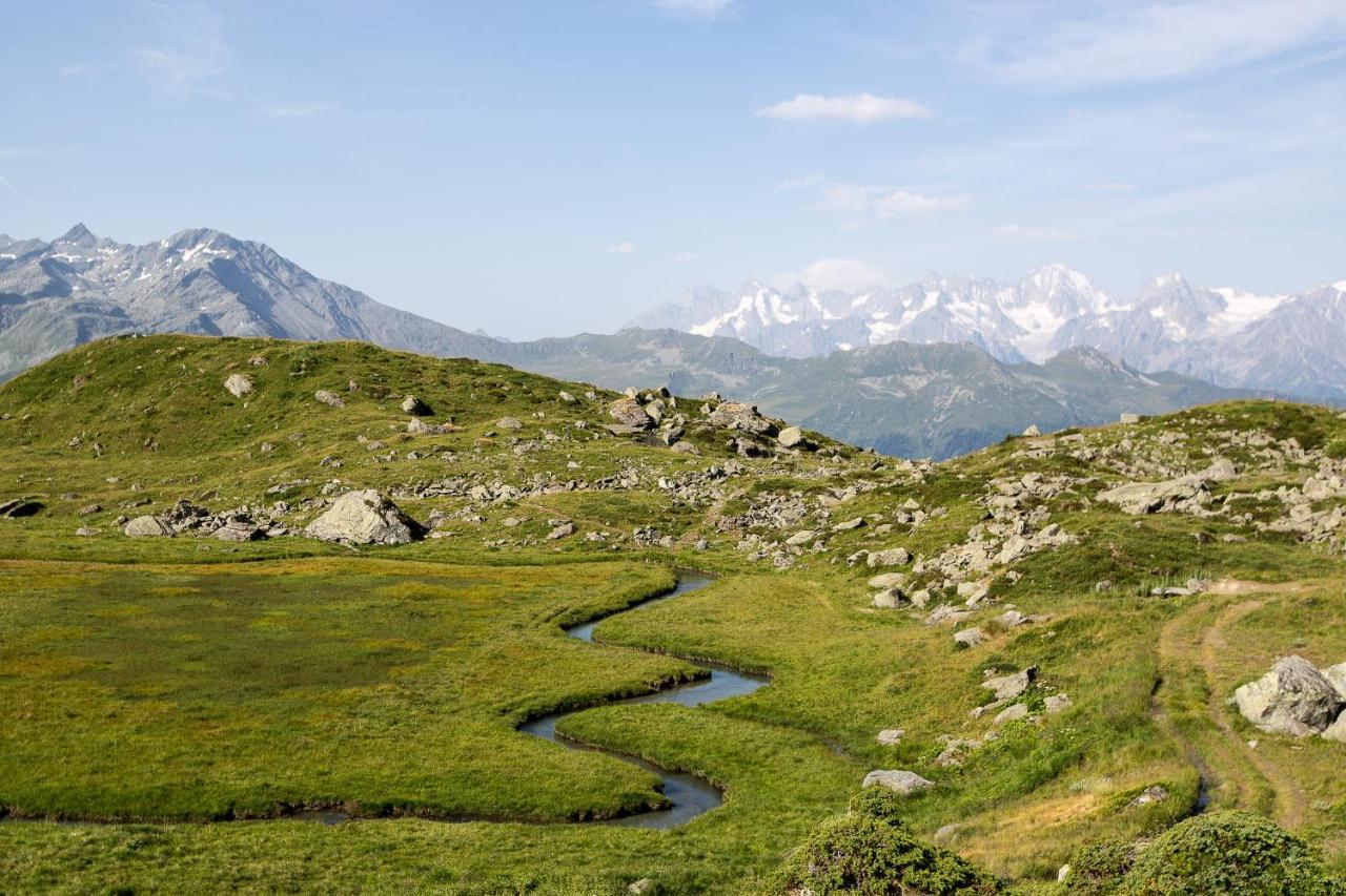 Hotel La Rotonde Verbier Bagian luar foto