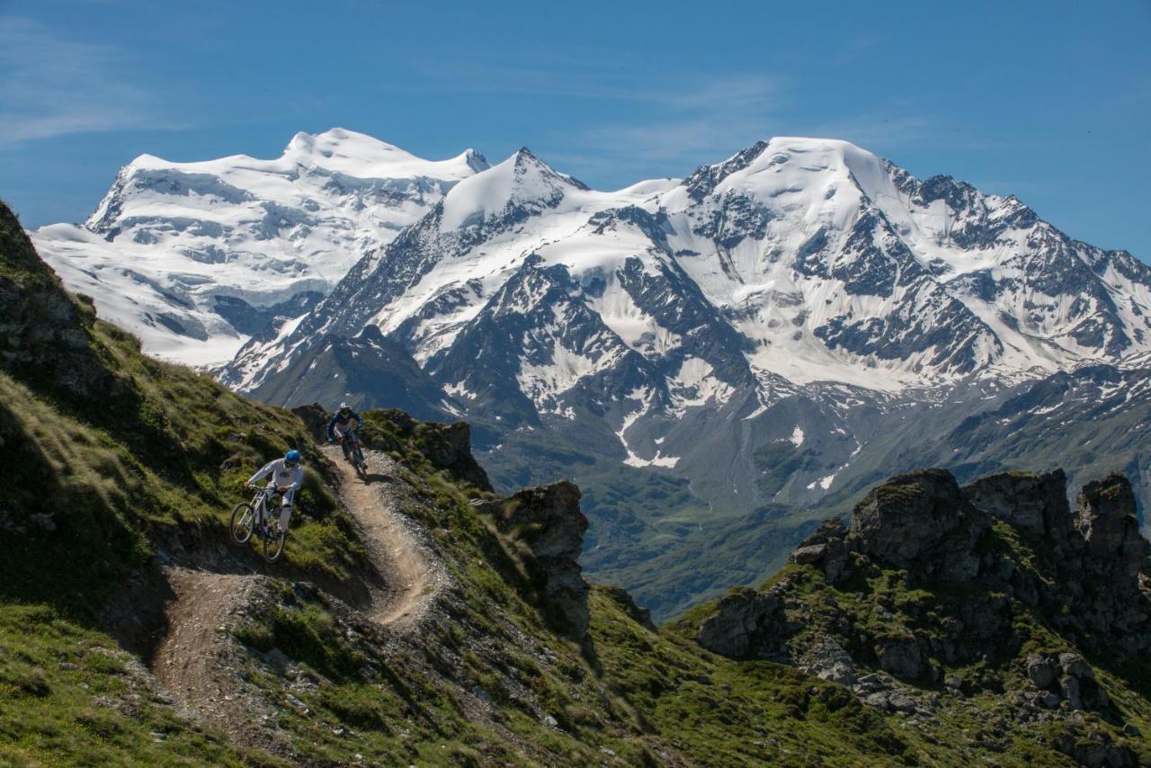 Hotel La Rotonde Verbier Bagian luar foto